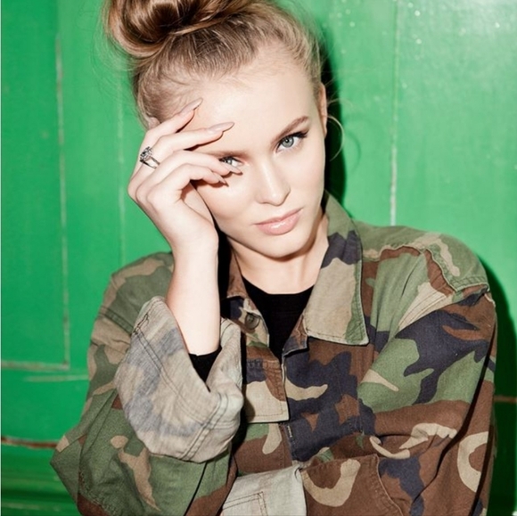 Authentic Vintage Military Woodland Jacket Mens Size XS Women's Size S - Picture 8 of 14